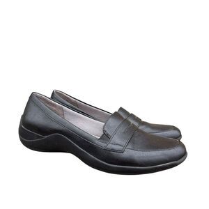 LifeStride Women's Black Loafer Shoes Size 7.5M Slip-On Casual